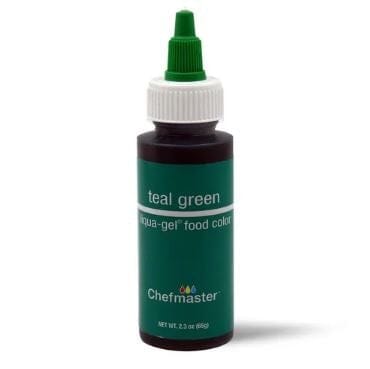 Chefmaster Liqua-gel Teal Green 65g Colouring The Cooks Kitchen Mandurah