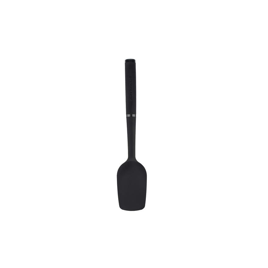 Kitchenaid Spoon Spatula Silicone - Black Utensils The Cooks Kitchen