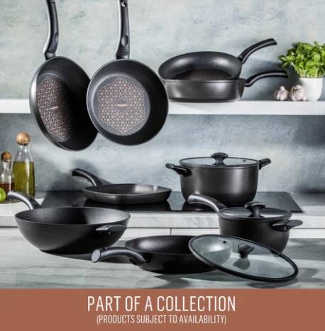 Essteele Per Salute Nonstick Induction Covered Sauté 32cm/5.7l Frypan - Chef Pan - Saute Pan The Cooks Kitchen