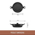 Essteele Per Domani Nonstick Induction Covered Sautéuse 30cm/5.5l Frypan - Chef Pan - Saute Pan The Cooks Kitchen