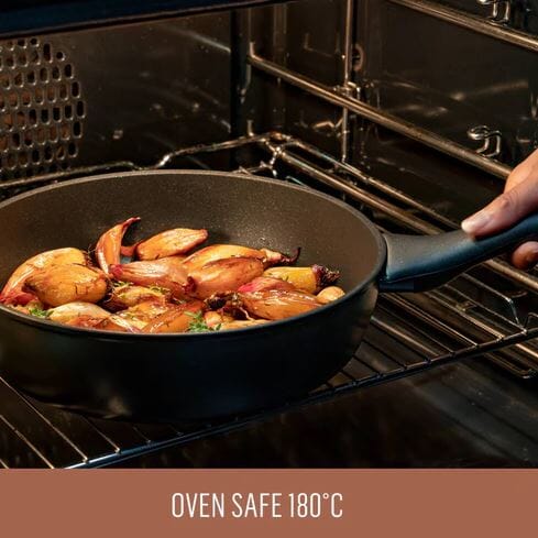 Essteele Per Domani Nonstick Induction Covered Sautéuse 30cm/5.5l Frypan - Chef Pan - Saute Pan The Cooks Kitchen