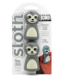 Joie Sloth 2pc Bag Clips Novelty Gifts The Cooks Kitchen Mandurah