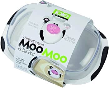 Joie Moo Moo Butter Dish 18x12.3x9cm Dinnerware Accessories The Cooks Kitchen Mandurah