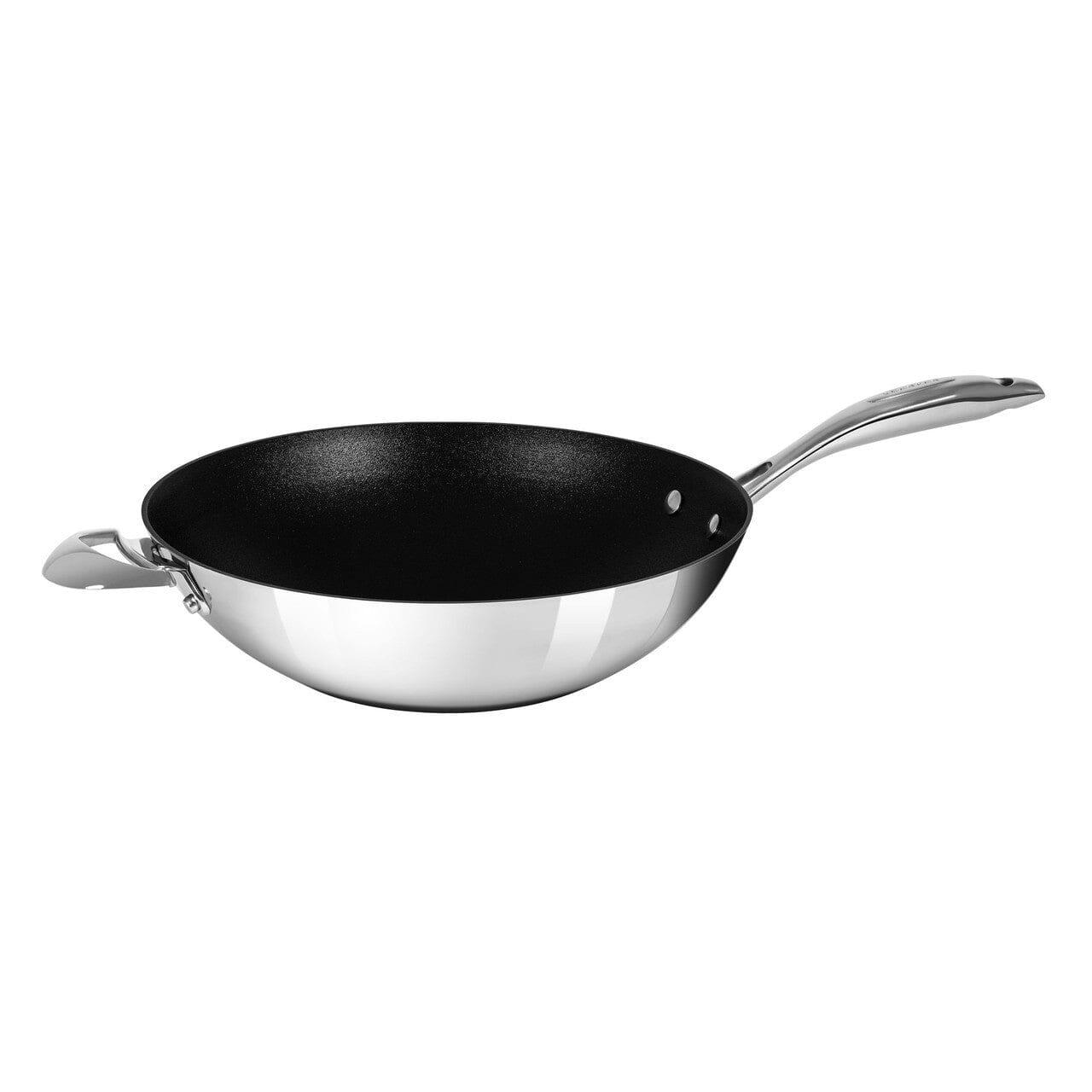 Scanpan Haptiq Wok 32cm Woks & Stirfrys The Cooks Kitchen Mandurah