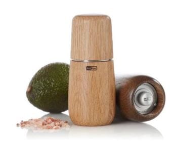 Adhoc Pepper/salt Mill Yono Light Oak 12.7cm Salt & Pepper Grinders & Mills The Cooks Kitchen