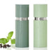 Adhoc Textura Pepper & Salt Mill Set 15cm - Dark Green And Light Green Salt & Pepper Grinders & Mills The Cooks Kitchen