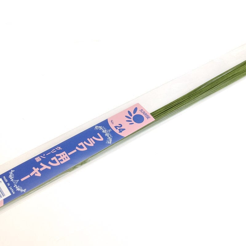 Sunrise Floral Wire 24 Gauge - Green (50 Pack) Flower Making The Cooks Kitchen Mandurah
