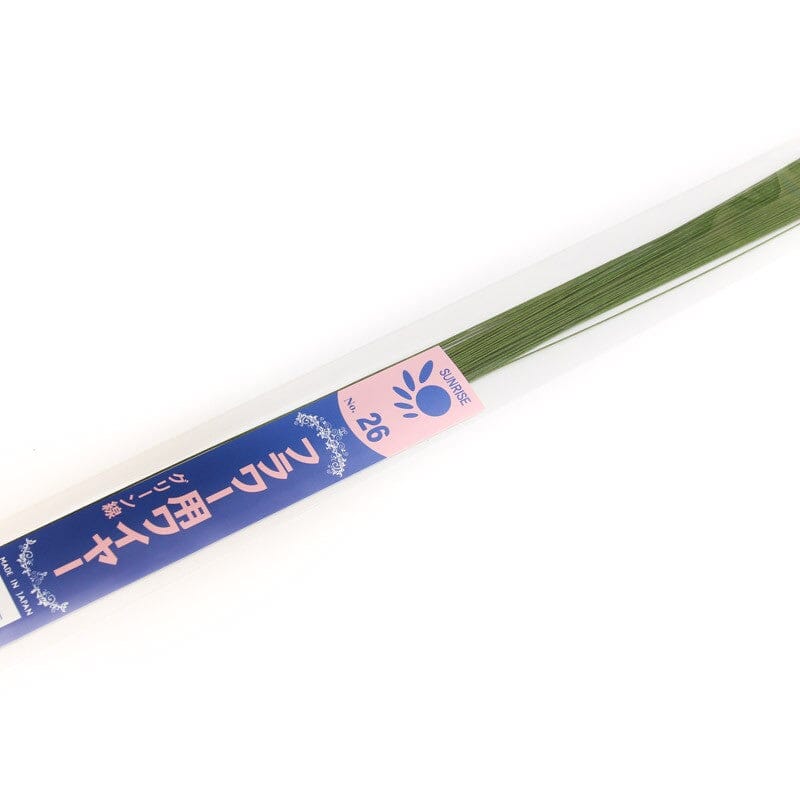 Sunrise Floral Wire 26 Gauge - Green (50 Pack) Flower Making The Cooks Kitchen Mandurah