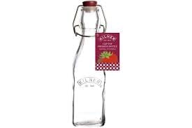 Kilner Square Clip Top Glass Bottle 250ml Preserving Jars The Cooks Kitchen