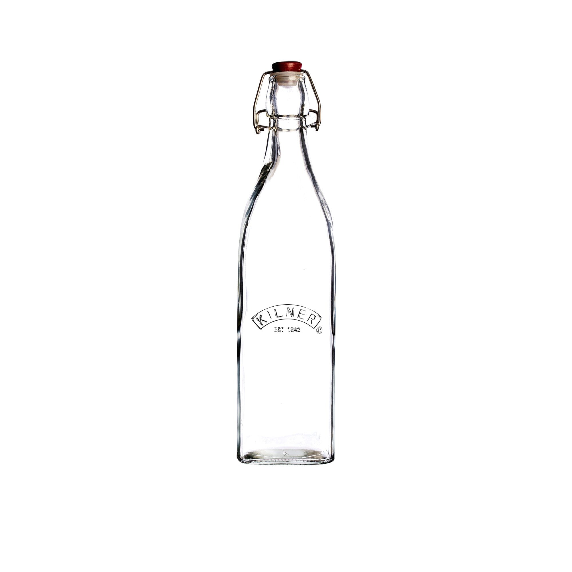 Kilner Square Clip Top Glass Bottle 550ml Preserving Jars The Cooks Kitchen