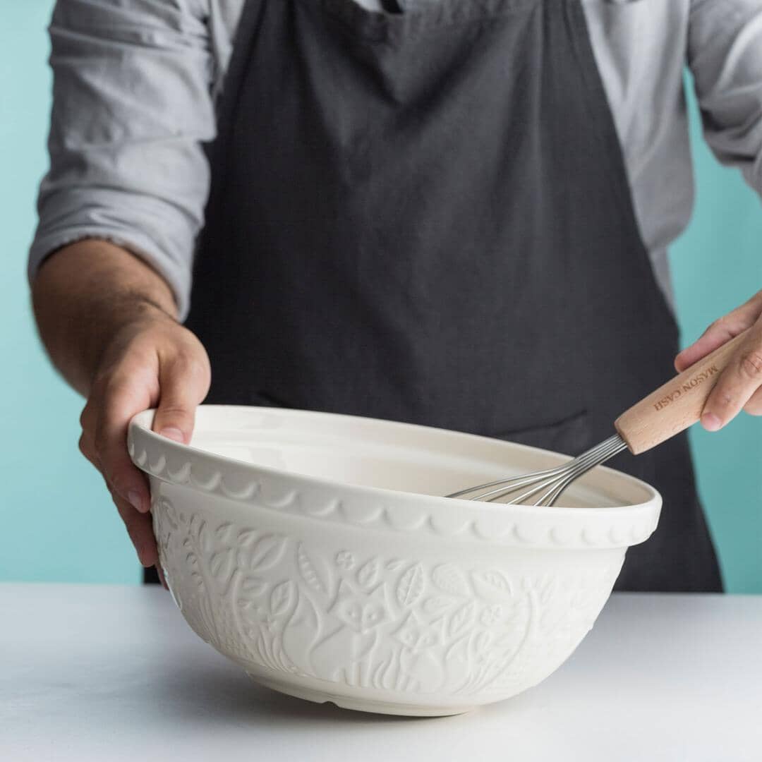 Mason Cash In The Forest Fox Mixing Bowl 29cm4l Cream Mixing Bowls The Cooks Kitchen