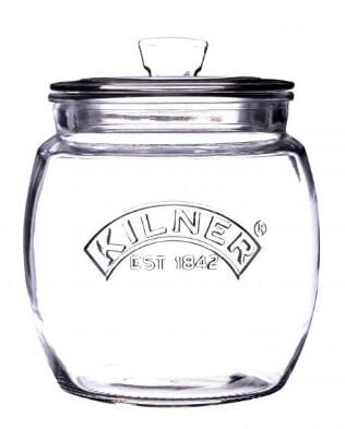 Kilner Universal Push Top Storage Jar 0.85 Litre General Storage The Cooks Kitchen