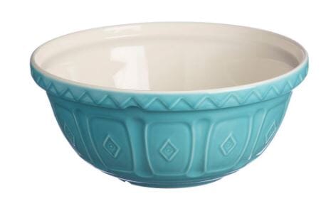 Mason Cash Turquoise Mixing Bowl 24cm Mixing Bowls & Pudding Bowls The Cooks Kitchen