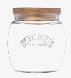 Kilner Universal Jar With Wooden Lid 850ml General Storage The Cooks Kitchen