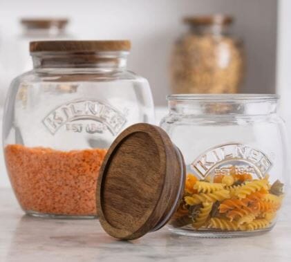 Kilner Universal Jar With Wooden Lid 2l General Storage The Cooks Kitchen