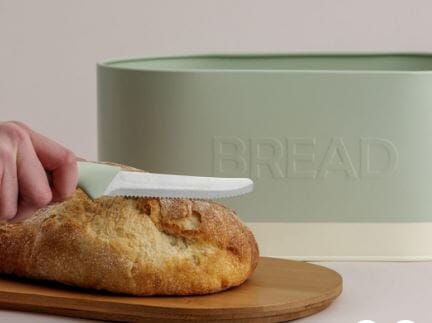 Typhoon Oben Bread Storage 7.5l Green Bread & Butter Storage The Cooks Kitchen
