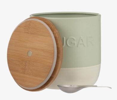 Typhoon Oben Sugar Storage 1.25l Green General Storage The Cooks Kitchen