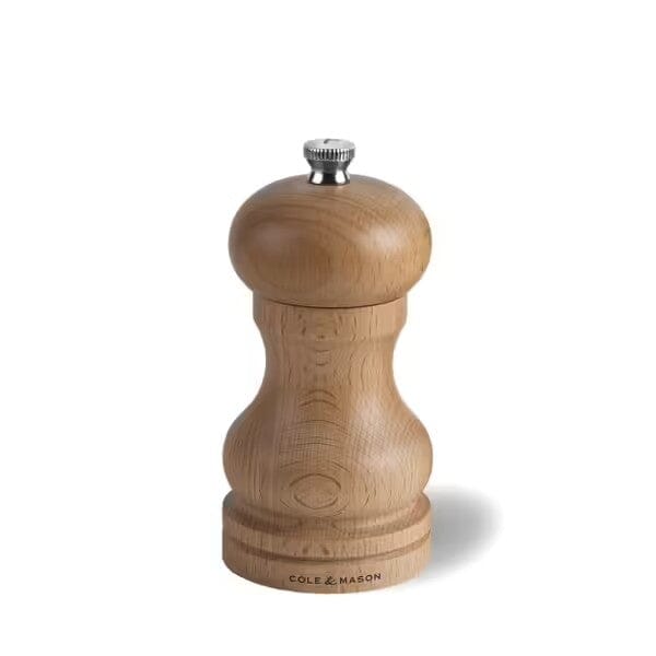 Cole & Mason Capstan Pepper Mill Beechwood Salt & Pepper Mills The Cooks Kitchen Mandurah
