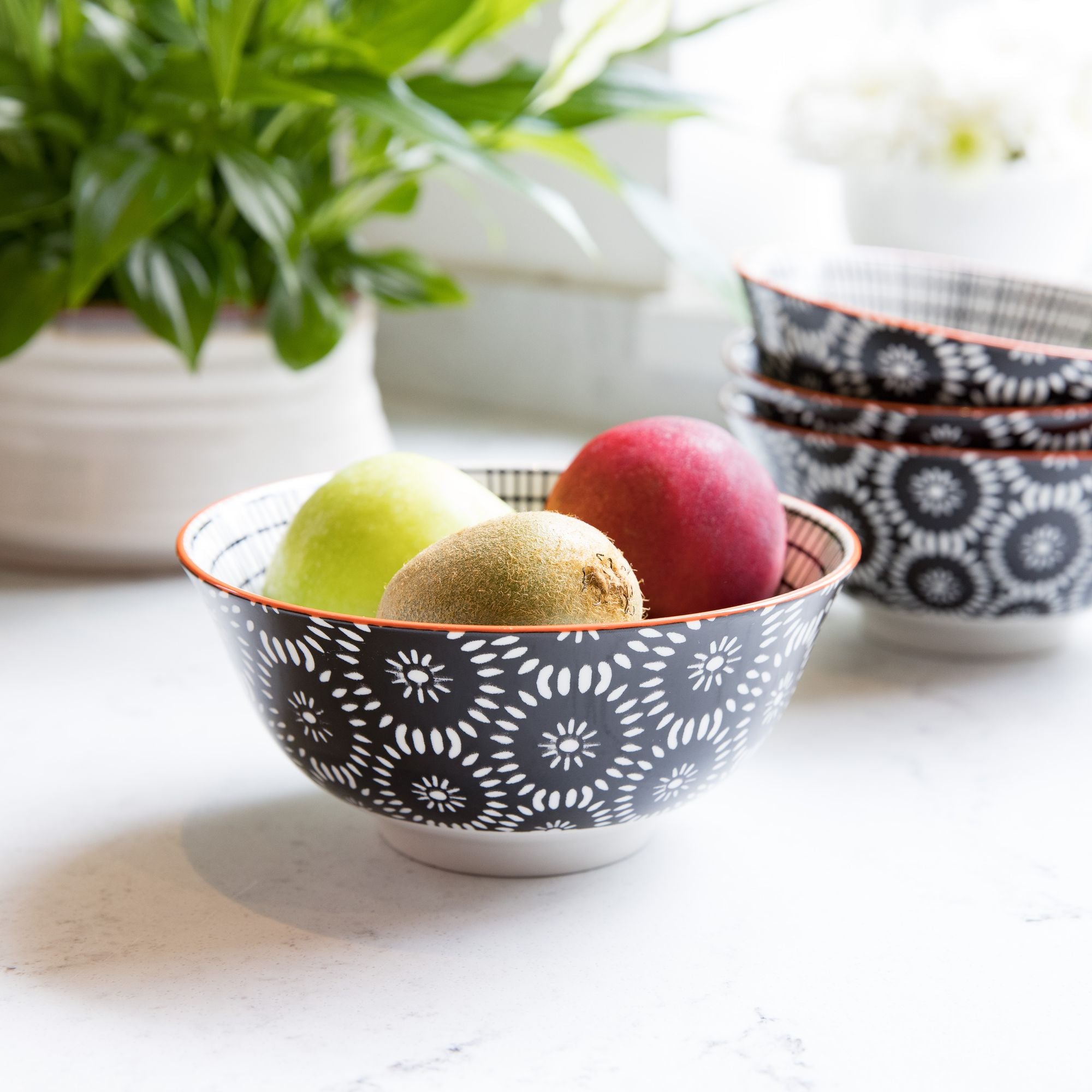 Mikasa Does It All Bowl - Black Tile 15.7cm