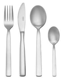 Mikasa Beaumont Stainless Steel Cutlery Set, 16 Piece Cutlery Sets The Cooks Kitchen