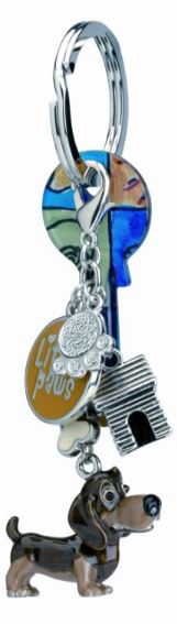 Dachshund, Key Ring/bag Charm