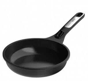 Berghoff Leo Phantom Frying Pan With Detatchable Handle - Size 20cm Black Frypan - Chef Pan - Saute Pan The Cooks Kitchen