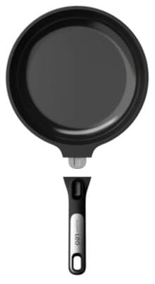 Berghoff Leo Phantom With Fry Pan With Removable Handle 32cm Frypan - Chef Pan - Saute Pan The Cooks Kitchen