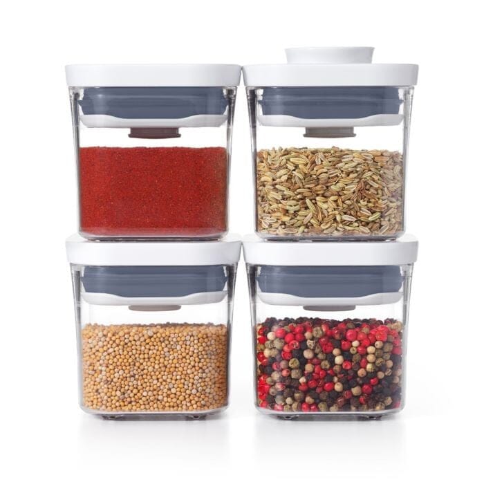Oxo Pop Pop 4 Piece Mini Container Set General Storage The Cooks Kitchen Mandurah