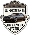 Ford 67 Mustang Light Up Shield