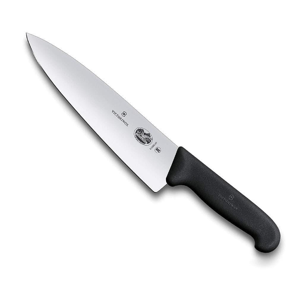 Victorinox Fibrox Carving Knife Extra Wide, 20cm Cooks/Chefs Knives The Cooks Kitchen