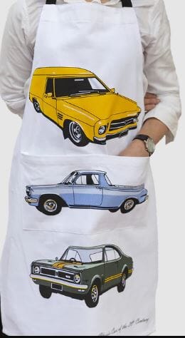 Allgifts Australia Apron (heavy Drill) - Holden Aprons The Cooks Kitchen