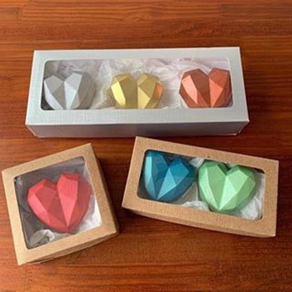 Cake Craft - Bwb - Geo Hearts Mold - 200g