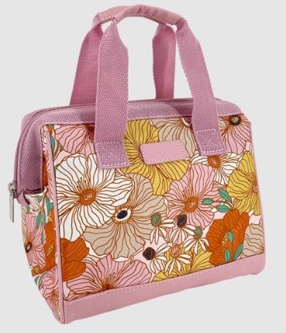 Sachi 'style 34' Insulated Lunch Bag - Retro Floral Lunchbox The Cooks Kitchen