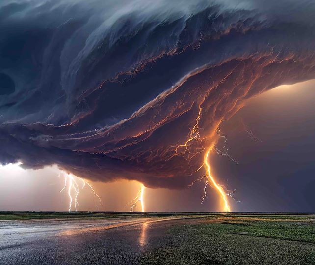 Cream Jar Candle - Summer Storm