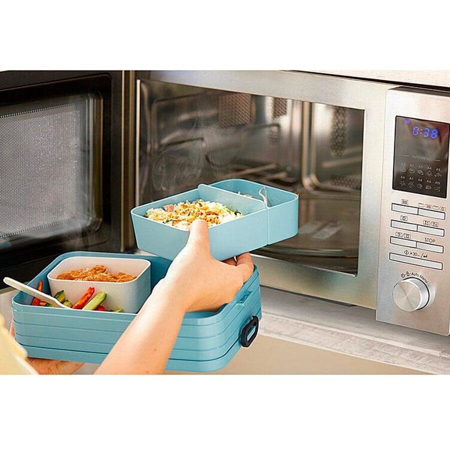 Mepal Bento Box Large - Blue Lunch Boxes The Cooks Kitchen