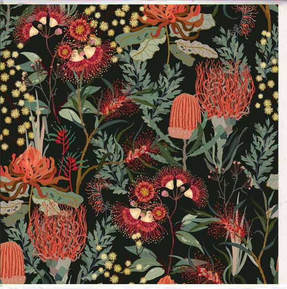 Card - Native Flowers
