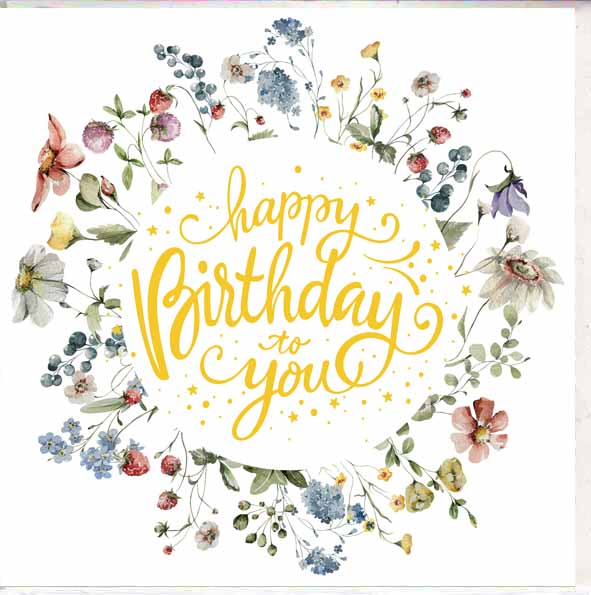 Card - Happy Birthday To You