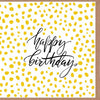 Card - Gold Spots Birthday