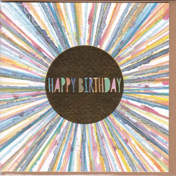 Card - Happy Birthday Splat
