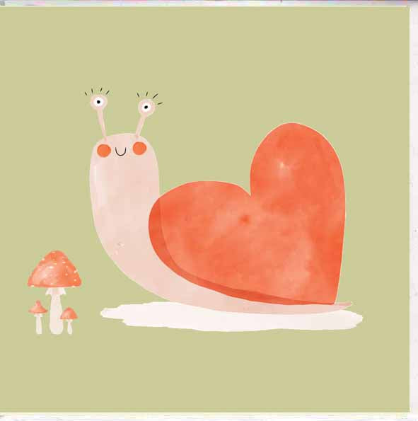 Card - Love Snail