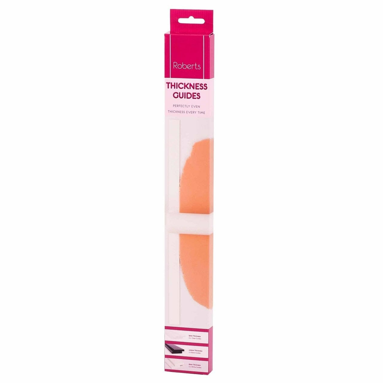 Roberts Edible Craft - Thickness Guides S/6 Fondant Tools The Cooks Kitchen Mandurah
