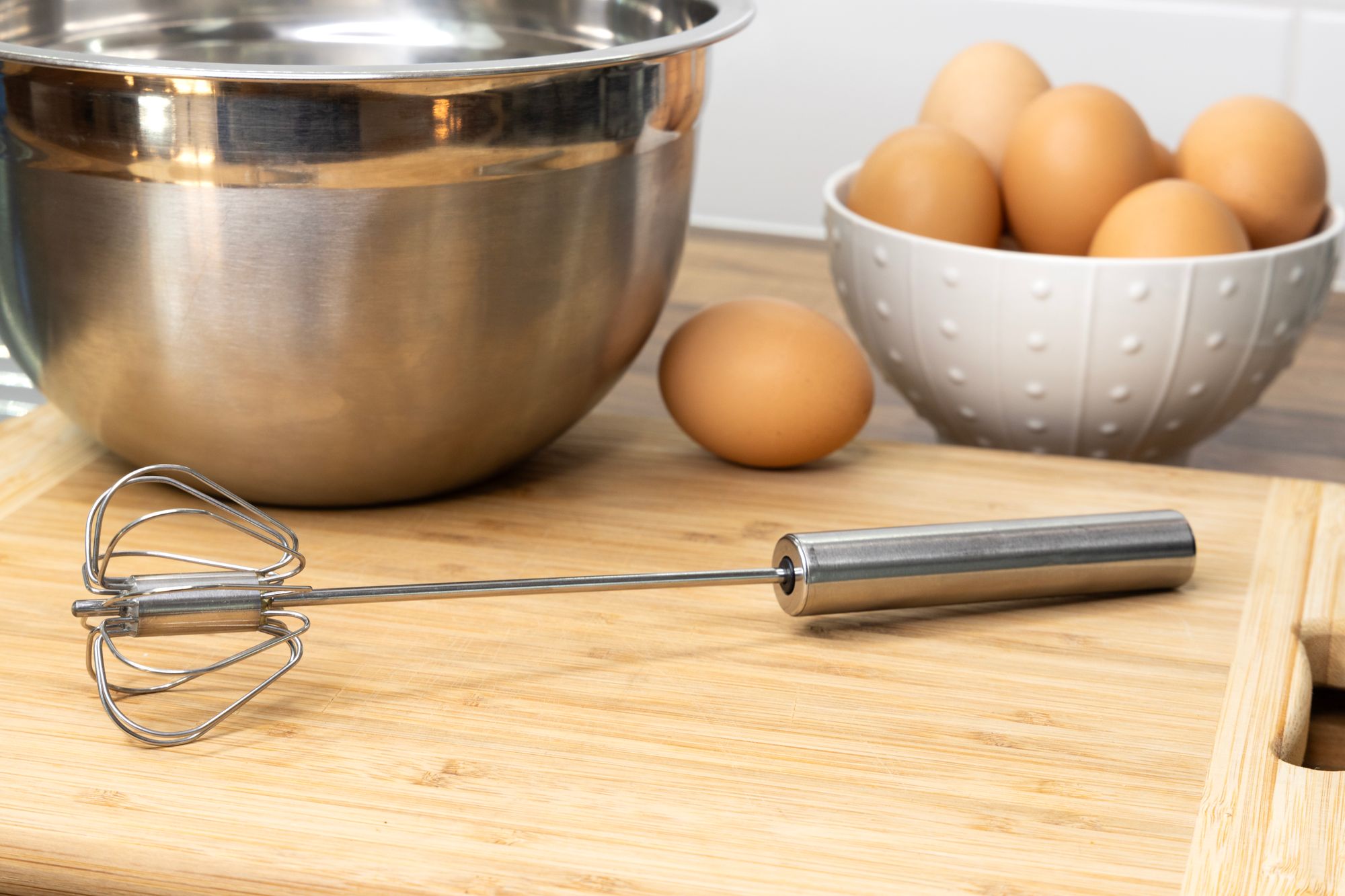 Cuisena Semi Auto Whisk Ss - 25.5cm