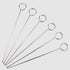 Chrome Skewers 8/20cm Set 6 Utensils The Cooks Kitchen