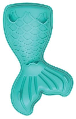 Silicone Mermail Tail Cake Mould 33.5x21x6.5cm Moulds The Cooks Kitchen