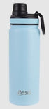Oasis S/s Double Wall Insulated 'challenger' Bottle W/ Screw Cap 550ml - Island Blue Drink Bottles The Cooks Kitchen
