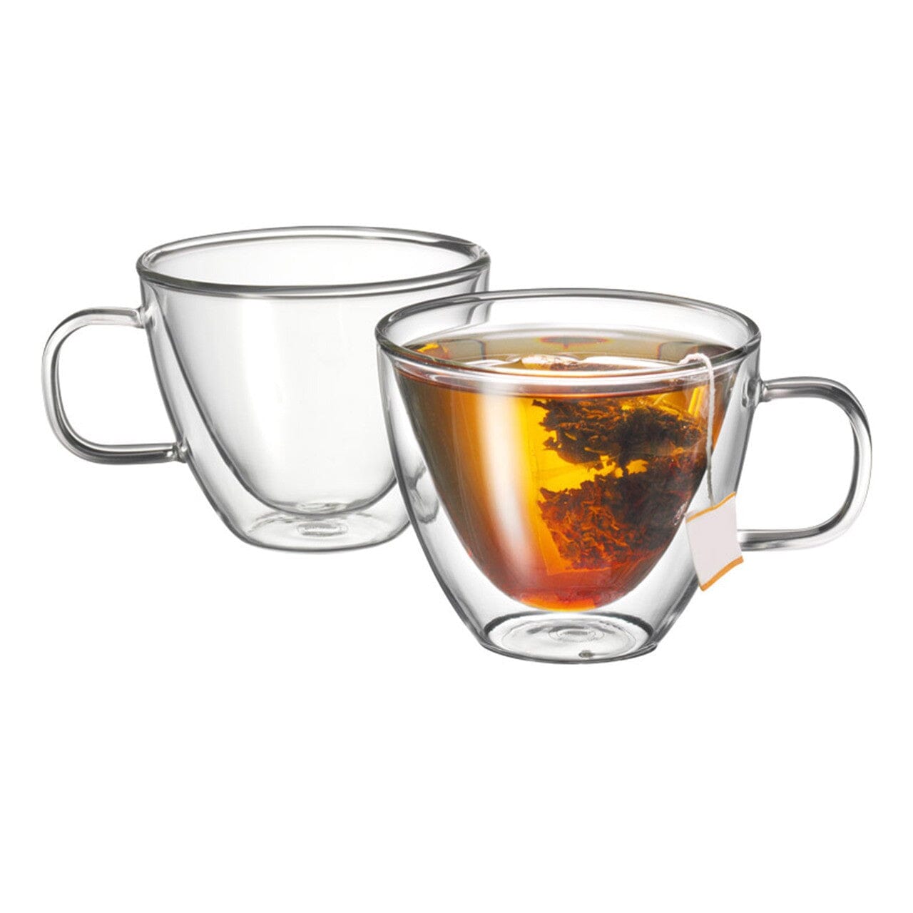 Avanti Sienna Twin Wall Glass - Set Of 2 - 250ml Mugs - Cups & Saucers The Cooks Kitchen Mandurah