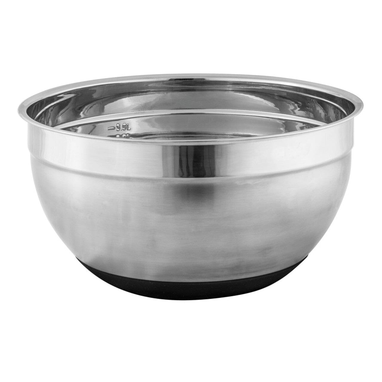 Avanti Anti-slip Mixing Bowl 26cm - Stainless Steel / Silicone Mixing Bowls The Cooks Kitchen