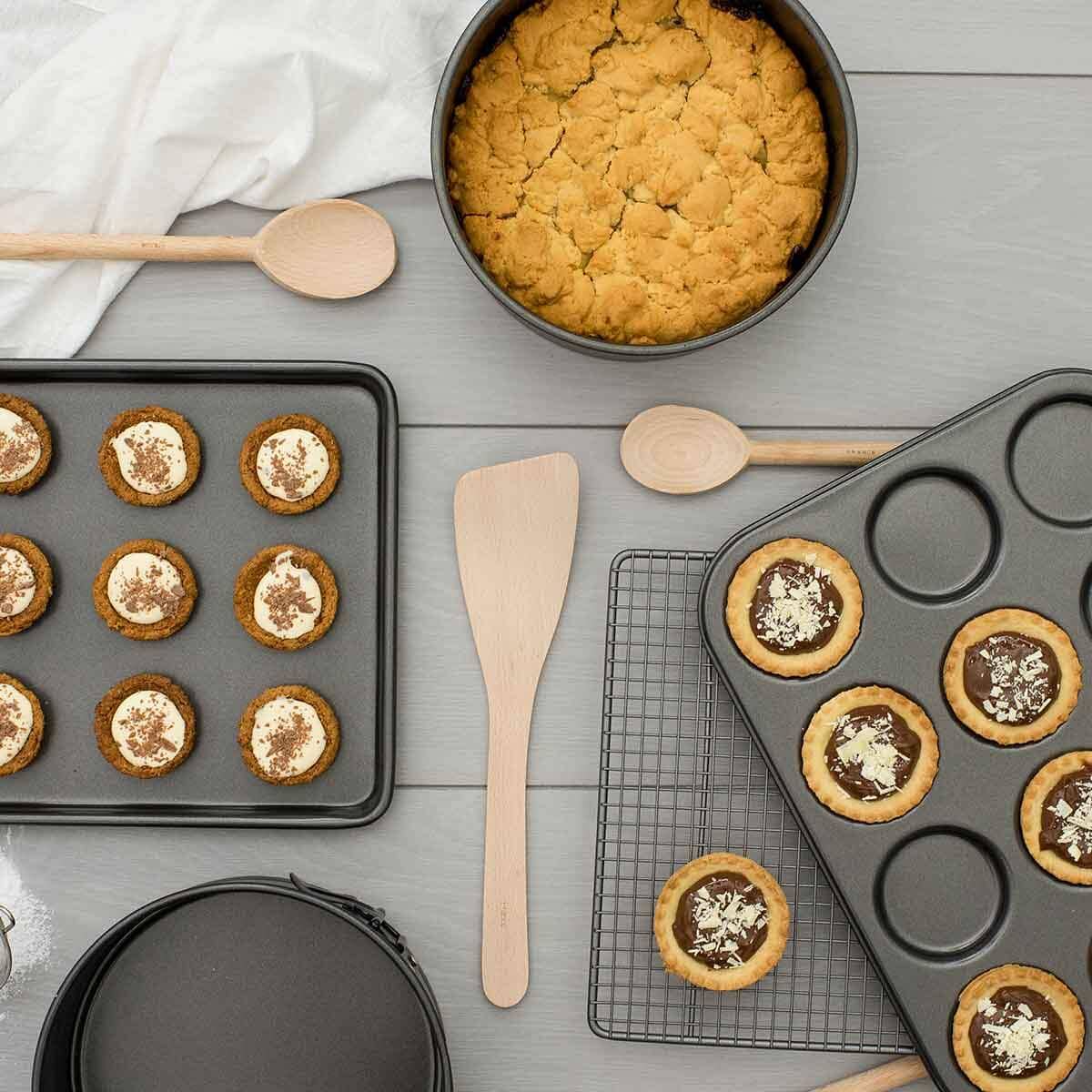 Bakemaster 12 Cup Macaroon Pan 35x27cm Baking Tins, Trays, Pans & Ramekins The Cooks Kitchen Mandurah