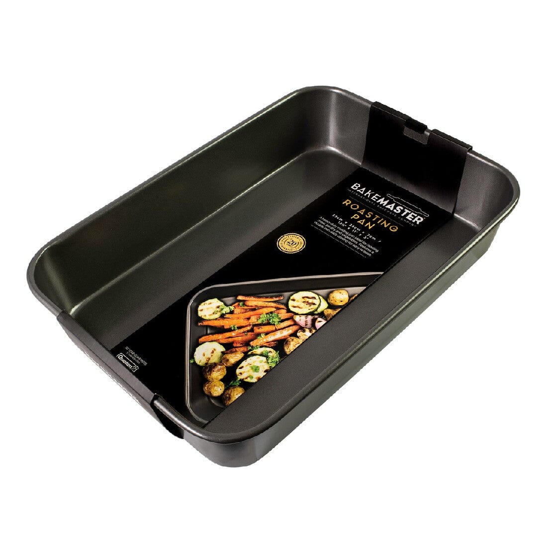 Bakemaster Large Deep Roasting Pan 39x28x7cm Roasting & Smoking The Cooks Kitchen Mandurah