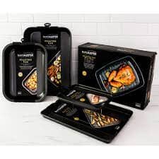 Bakemaster Large Deep Roasting Pan 39x28x7cm Roasting & Smoking The Cooks Kitchen Mandurah